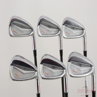 Ping i210 Iron Set 5-PW FST KBS Tour Steel Stiff Right Handed Orange Dot +1"