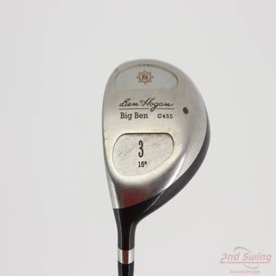 Ben Hogan Big Ben C455 Fairway Wood 3 Wood 3W 15° Aldila NV HL 60 Green Graphite Stiff Left Handed 43.25in