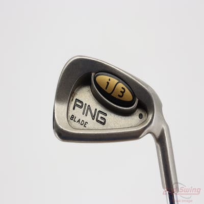 Ping i3 Blade Single Iron 6 Iron Ping JZ Steel Stiff Right Handed Black Dot 37.5in