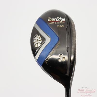 Tour Edge Hot Launch C521 Fairway Wood 3 Wood 3W 15° Aldila Rogue Black 60 Graphite Stiff Right Handed 43.5in
