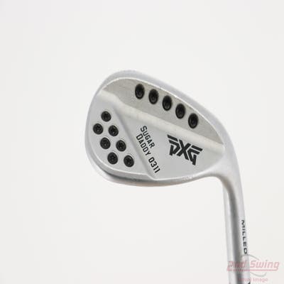 PXG 0311 Sugar Daddy Milled Chrome Wedge Lob LW 58° 9 Deg Bounce True Temper Dynamic Gold S400 Steel Stiff Right Handed 34.0in