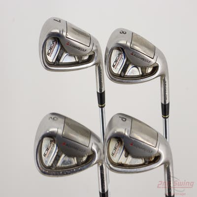 Adams Idea Tech OS Iron Set 7-PW Stock Steel Shaft Steel Regular Right Handed +1/2"