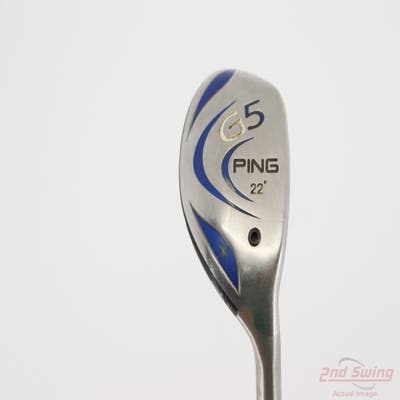 Ping G5 Hybrid Hybrid 22° Grafalloy ProLaunch Blue HY Graphite Regular Right Handed 40.25in