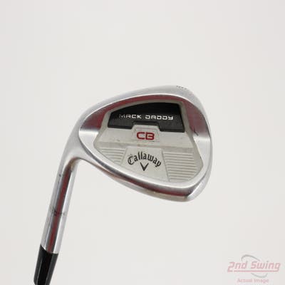 Callaway Mack Daddy CB Wedge Sand SW 56° 14 Deg Bounce True Temper Elevate MPH 95 Steel Wedge Flex Left Handed 35.25in