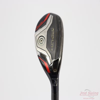 TaylorMade Stealth Plus Rescue Hybrid 3 Hybrid 19.5° PX HZRDUS Smoke Red RDX 80 Graphite Stiff Right Handed 40.25in