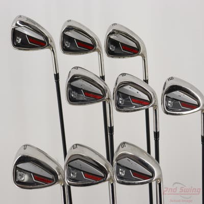Wilson Staff Dynapwr Iron Set 4-PW GW FST KBS MAX Graphite 65 Graphite Regular Right Handed STD