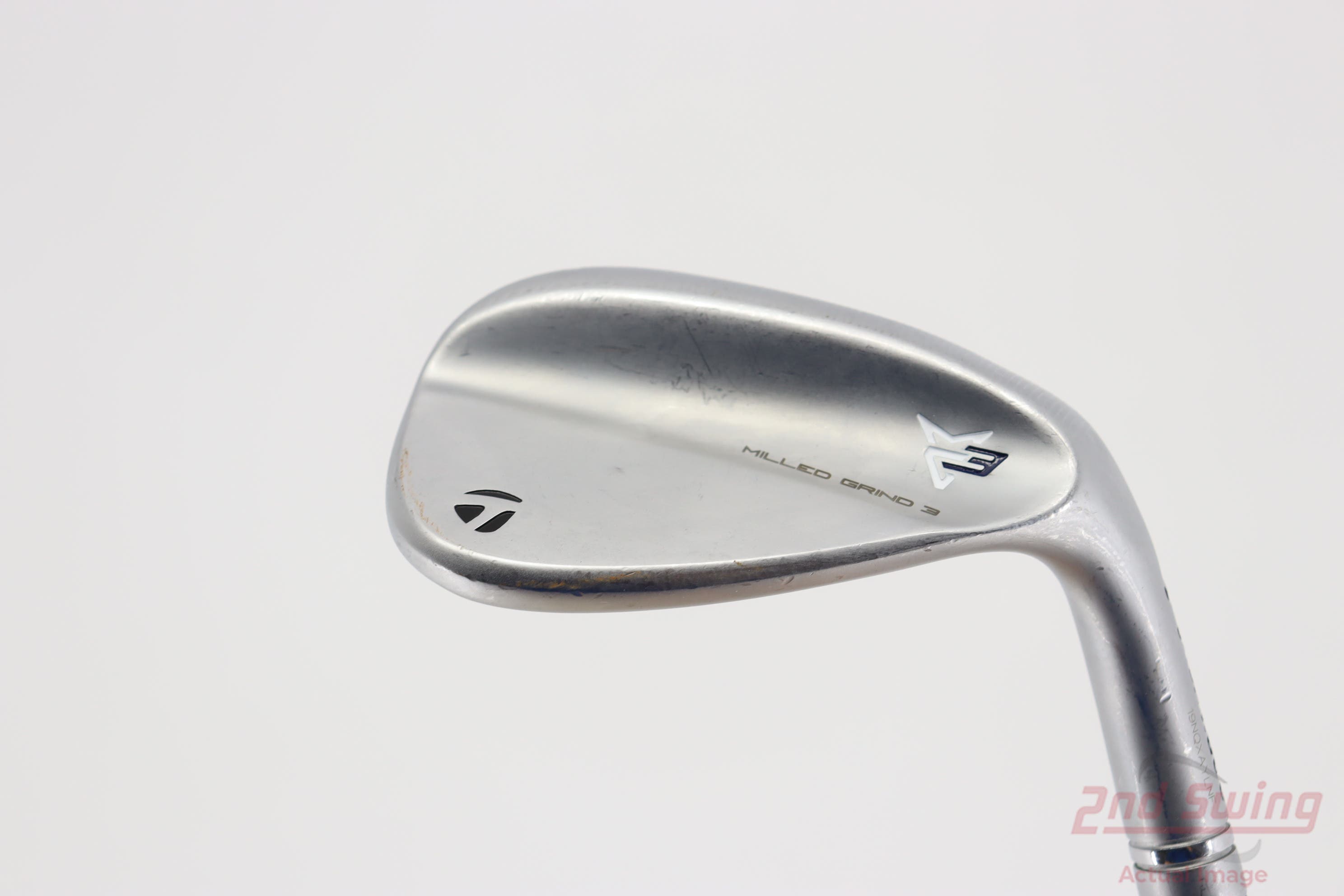 TaylorMade Milled Grind 3 Raw Chrome Wedge | 2nd Swing Golf