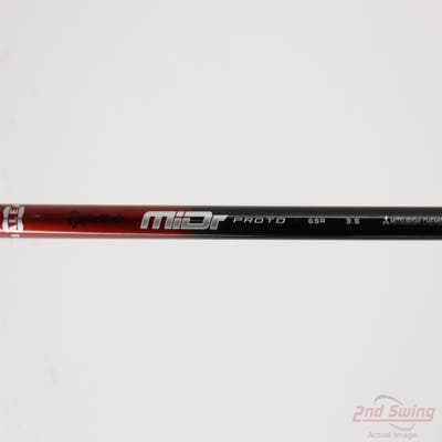 Used W/ TaylorMade RH Adapter Mitsubishi Rayon MiDr Proto 65 Fairway Shaft Regular 42.5in