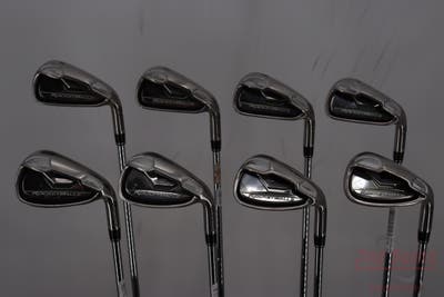 TaylorMade Rocketballz HL Iron Set 4-PW AW Stock Steel Shaft Steel Stiff Right Handed 38.25in