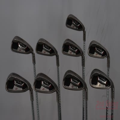 Ping G20 Iron Set 3-PW AW Ping CFS Steel Regular Right Handed Black Dot 37.5in