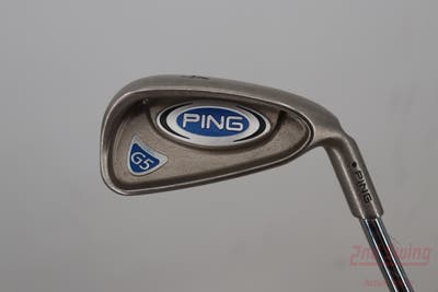 Ping G5 Single Iron 4 Iron Stock Steel Shaft Steel Regular Right Handed Black Dot 38.75in