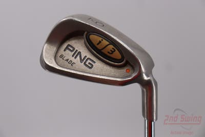 Ping i3 Blade Single Iron 9 Iron Stock Steel Shaft Steel Stiff Right Handed Orange Dot 36.0in