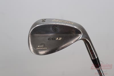 Cleveland CG12 Black Pearl Wedge Sand SW 54° 12 Deg Bounce Cleveland Traction Wedge Steel Wedge Flex Right Handed 36.25in