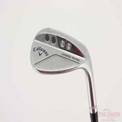 Callaway Jaws Raw Chrome Wedge Lob LW 58° 10 Deg Bounce S Grind Dynamic Gold Spinner TI Steel Wedge Flex Right Handed 34.5in