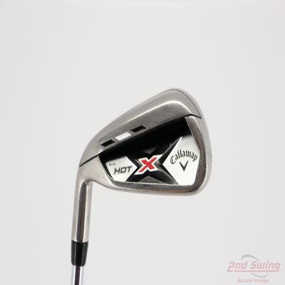 Callaway 2013 X Hot Single Iron 6 Iron Callaway Stock Steel Steel Uniflex Left Handed 37.75in
