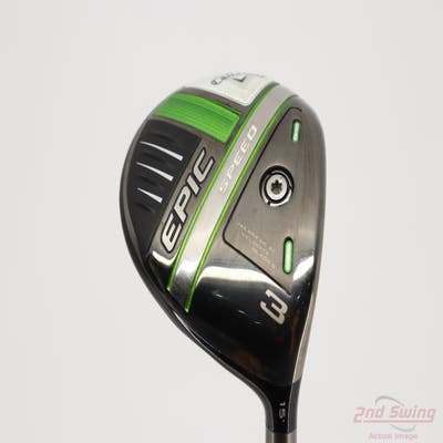 Callaway EPIC Speed Fairway Wood 3 Wood 3W 15° MCA Tensei AV White Raw 75 Graphite X-Stiff Right Handed 43.0in