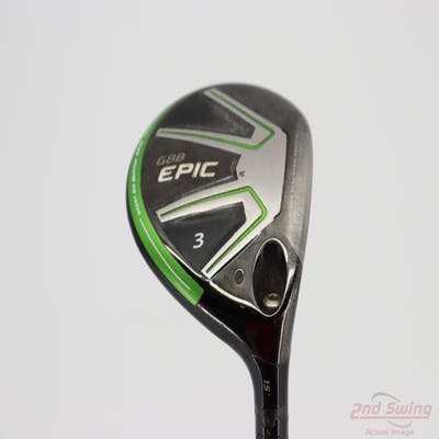 Callaway GBB Epic Fairway Wood 3 Wood 3W 15° Project X HZRDUS T800 Green 65 Graphite Regular Right Handed 43.0in