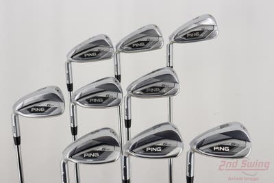 Ping G425 Iron Set 4-PW GW SW AWT 2.0 Steel Stiff Left Handed White Dot +1/4"