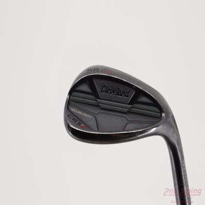 Cleveland CBX 2 Black Satin Wedge Lob LW 58° 10 Deg Bounce FST KBS Tour C-Taper 120 Steel Stiff Right Handed 35.75in