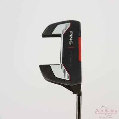 Ping 2021 Tyne 4 Putter Slight Arc Steel Right Handed Black Dot 34.5in