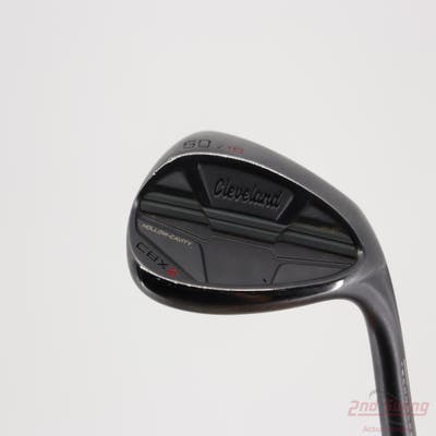 Cleveland CBX 2 Black Satin Wedge Lob LW 60° 10 Deg Bounce True Temper Dynamic Gold 115 Steel Wedge Flex Right Handed 35.25in