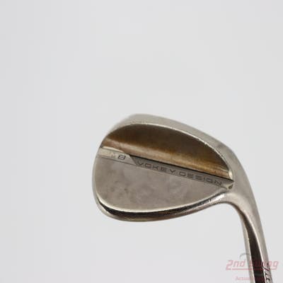 Titleist Vokey SM8 Brushed Steel Wedge Lob LW 60° 4 Deg Bounce L Grind Titleist Vokey BV Steel Wedge Flex Right Handed 35.5in