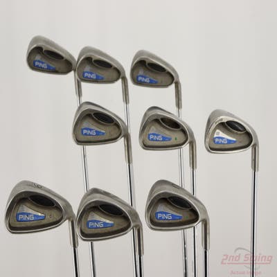 Ping G2 HL Iron Set 3-PW AW Ping CS Lite Steel Stiff Right Handed Green Dot +3/4"