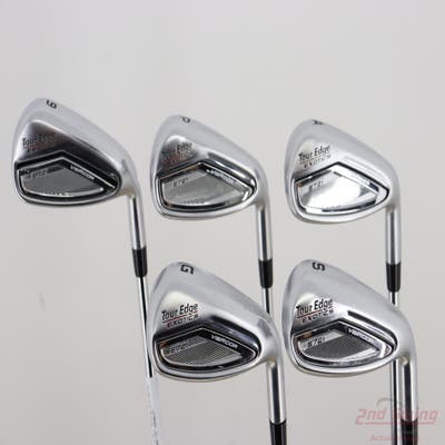 Tour Edge Exotics E721 Iron Set 9-PW GW SW LW FST KBS Tour 90 Steel Stiff Right Handed +1/2"