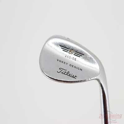 Titleist Vokey Chrome 200 Wedge Lob LW 60° 6 Deg Bounce True Temper Dynamic Gold Steel Wedge Flex Right Handed 35.5in