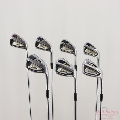 Titleist 714 AP2 Iron Set 4-PW True Temper Dynamic Gold S300 Steel Stiff Right Handed +1/4"