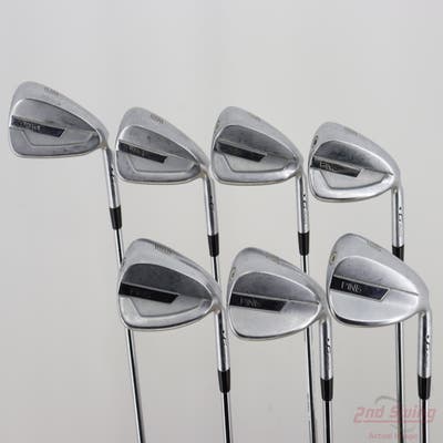 Ping G700 Iron Set 5-PW GW AWT 2.0 Steel Stiff Right Handed Black Dot +1/4"