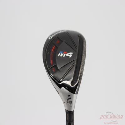 TaylorMade M4 Hybrid 6 Hybrid 28° Stock Graphite Shaft Graphite Ladies Right Handed 38.25in