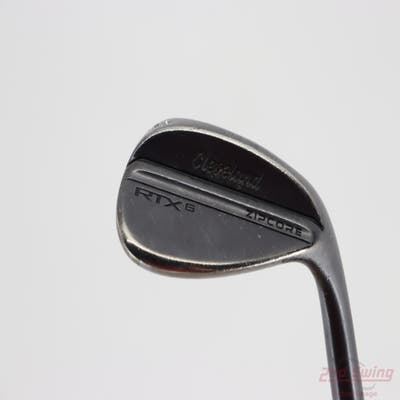 Cleveland RTX 6 ZipCore Black Satin Wedge Sand SW 54° 10 Deg Bounce Mid Dynamic Gold Spinner TI Steel Wedge Flex Right Handed 35.5in