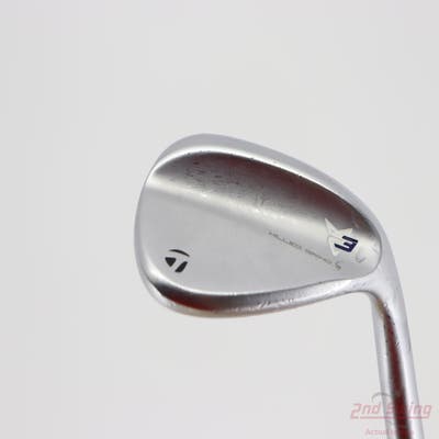 TaylorMade Milled Grind 3 Raw Chrome Wedge Sand SW 56° 12 Deg Bounce SB Dynamic Gold Tour Issue S200 Steel Stiff Right Handed 35.25in