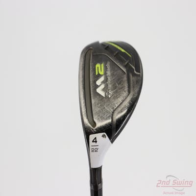 TaylorMade M2 Hybrid 4 Hybrid 22° TM Reax 55 Graphite Senior Left Handed 40.5in