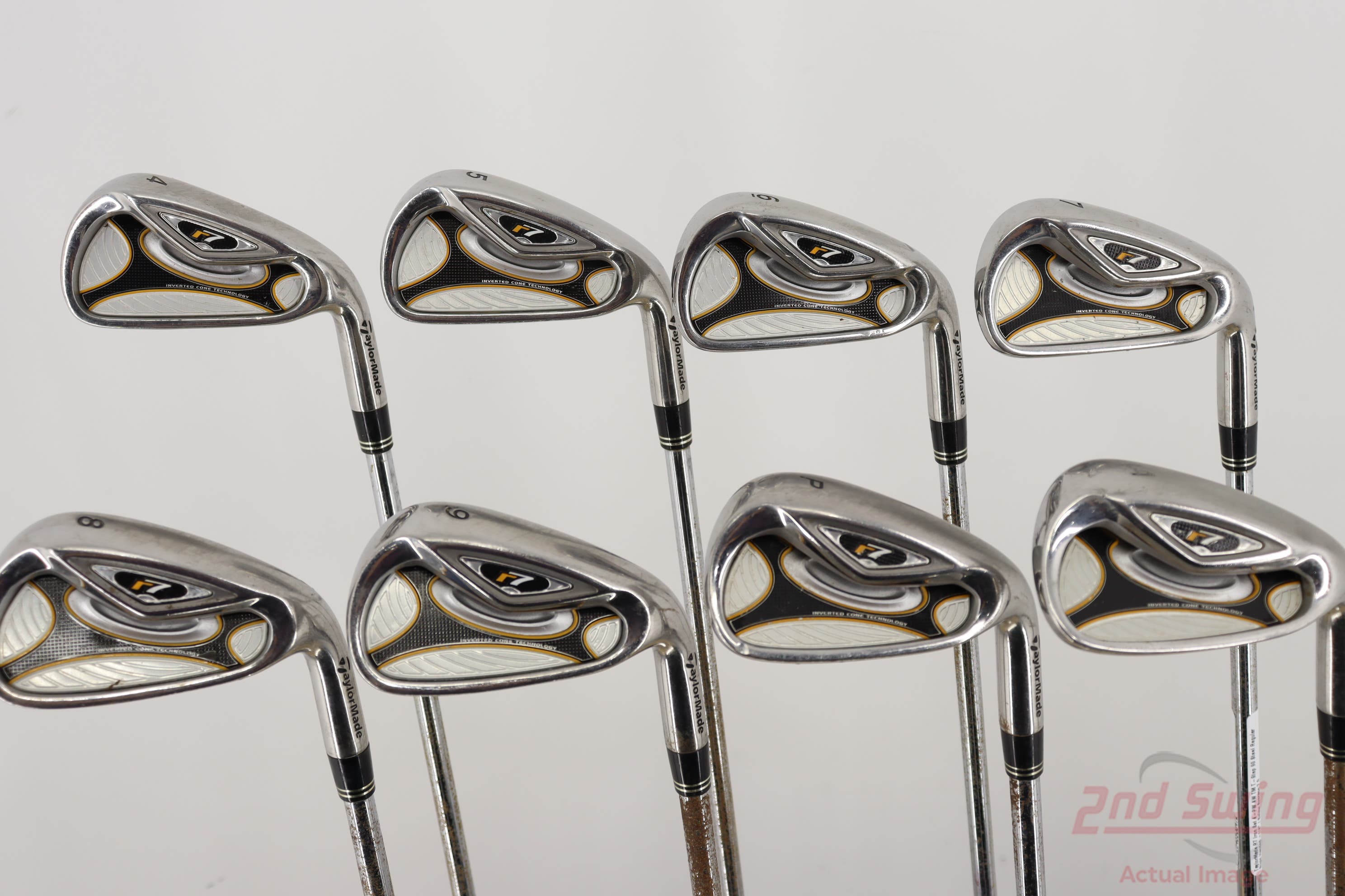 Taylor Made r7 アイアン8本セット REAX60 TaylorMade R7 Iron Set (X-72648930472) | 2nd Swing Golf