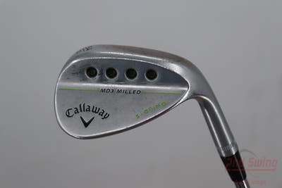 Callaway MD3 Milled Chrome S-Grind Wedge Sand SW 54° 10 Deg Bounce S Grind FST KBS Tour Steel Wedge Flex Right Handed 35.75in