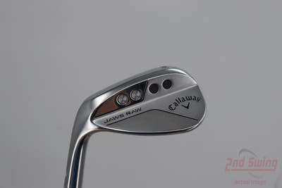 Callaway Jaws Raw Chrome Wedge Sand SW 56° 10 Deg Bounce S Grind Dynamic Gold Spinner TI Steel Wedge Flex Left Handed 35.0in