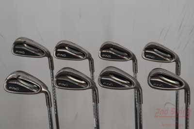 Ping G25 Iron Set 6-PW AW GW SW LW Ping CFS Steel Regular Right Handed Black Dot 37.5in