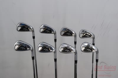 Callaway Apex DCB 21 Iron Set 4-PW AW True Temper Elevate MPH 85 Steel Stiff Right Handed 38.25in
