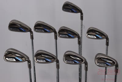 Ping G30 Iron Set 4-PW SW LW Ping CFS Distance Steel Stiff Right Handed White Dot 38.5in