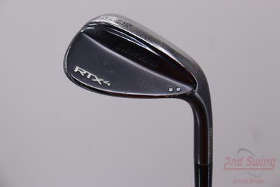 Cleveland RTX 4 Black Satin Wedge Sand SW 56° 10 Deg Bounce Dynamic Gold Tour Issue S400 Steel Wedge Flex Right Handed 35.5in