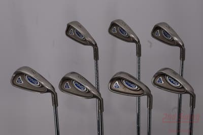 Ping G5 Iron Set 4-PW Stock Steel Shaft Steel Regular Right Handed Blue Dot 38.0in