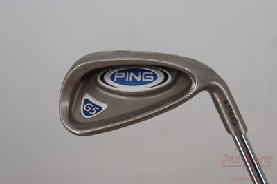 Ping G5 Wedge Pitching Wedge PW Stock Steel Shaft Steel Stiff Right Handed Black Dot 35.5in