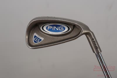 Ping G5 Single Iron 5 Iron Stock Steel Shaft Steel Stiff Right Handed Black Dot 38.0in