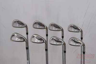 TaylorMade Rac OS 2005 Iron Set 3-PW Stock Steel Shaft Steel Stiff Right Handed 38.0in