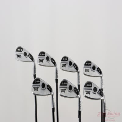 PXG 0311 XP GEN5 Chrome Iron Set 5-PW GW Project X Cypher 60 Graphite Regular Right Handed -1 Degrees Flat STD