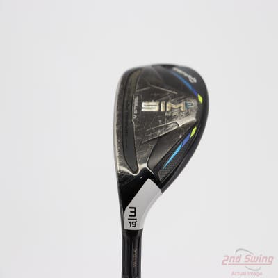 TaylorMade SIM2 MAX Rescue Hybrid 3 Hybrid 19° Fujikura Ventus Blue 7 Graphite Stiff Left Handed 41.5in