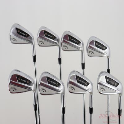 Callaway Apex Pro 24 Iron Set 4-PW AW Dynamic Gold Mid 115 Steel Stiff Right Handed STD