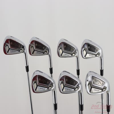 Callaway Apex TCB 21 Iron Set 4-PW Dynamic Gold Tour Issue X100 Steel X-Stiff Right Handed +1/4"